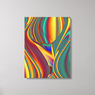 Spring Summer Autumn Flowers Magic Canvas Print