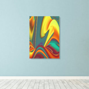 Spring Summer Autumn Flowers Magic Canvas Print