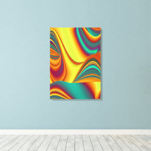 Spring Summer Autumn Flowers Magic Canvas Print