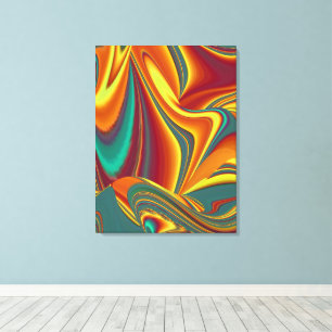 Spring Summer Autumn Flowers Magic Canvas Print