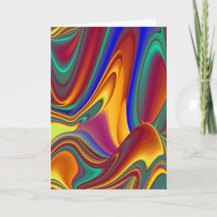 Spring Summer Autumn Flowers Magic Card