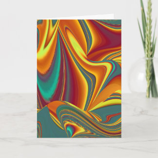 Spring Summer Autumn Flowers Magic Card