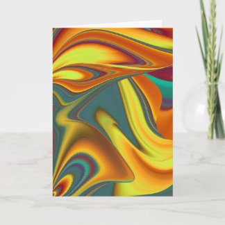 Spring Summer Autumn Flowers Magic Card