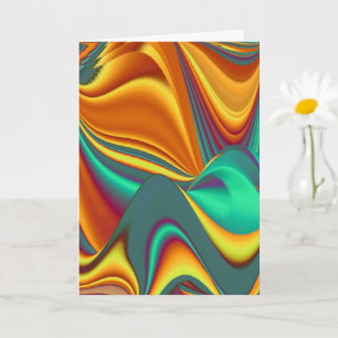 Spring Summer Autumn Flowers Magic Card