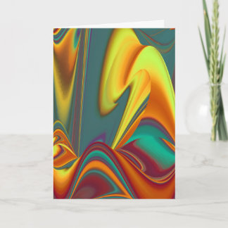 Spring Summer Autumn Flowers Magic Card