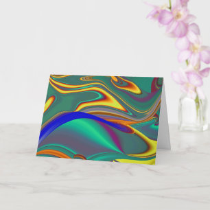 Spring Summer Autumn Flowers Magic Card