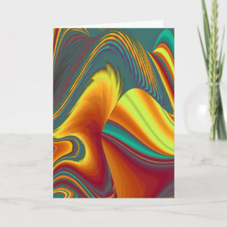 Spring Summer Autumn Flowers Magic Card