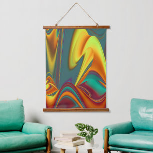 Spring Summer Autumn Flowers Magic Hanging Tapestry