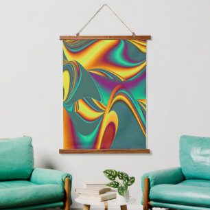 Spring Summer Autumn Flowers Magic Hanging Tapestry