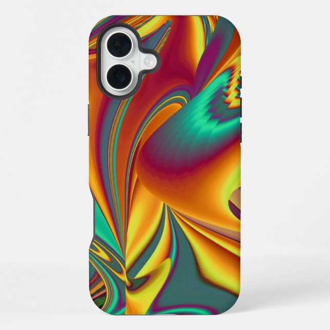 Spring Summer Autumn Flowers Magic iPhone Case (Back)