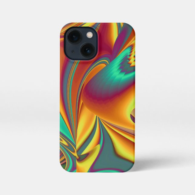 Spring Summer Autumn Flowers Magic iPhone Case (Back)