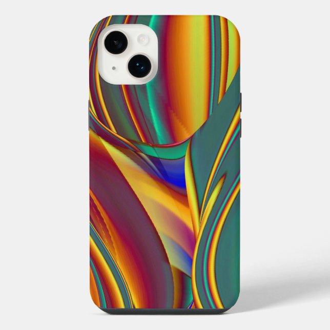 Spring Summer Autumn Flowers Magic iPhone Case (Back)