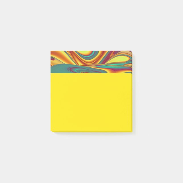 Spring Summer Autumn Flowers Magic Post-it Notes (Front)