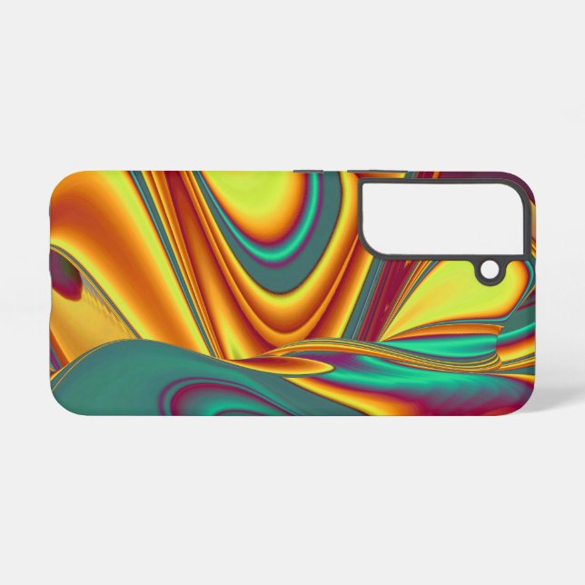 Spring Summer Autumn Flowers Magic Samsung Galaxy S22 Case (Back Horizontal)