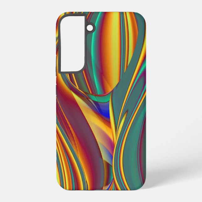 Spring Summer Autumn Flowers Magic Samsung Galaxy S22+ Case (Back)