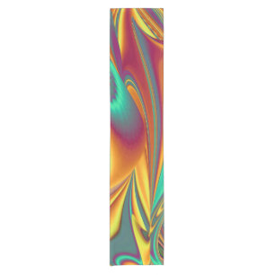 Spring Summer Autumn Flowers Magic Short Table Runner