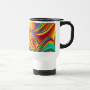 Spring Summer Autumn Flowers Magic Travel Mug