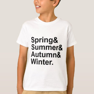 Spring Summer Autumn Winter Four Seasons T-Shirt