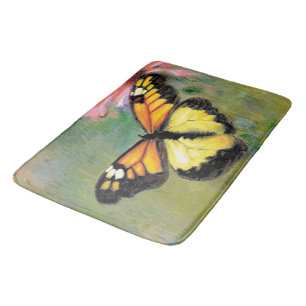 Spring Summer Butterfly -  Bath Mat