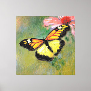 Spring Summer Butterfly -  Canvas Print