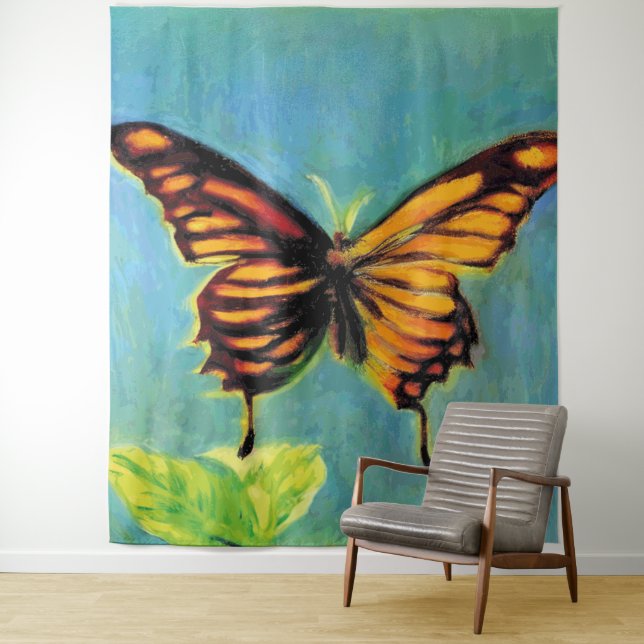 Spring Summer Butterfly - Tapestry (In Situ)