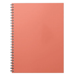 Spring Summer Color Peach Pink Notebook