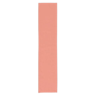 Spring Summer Color Peach Pink Short Table Runner