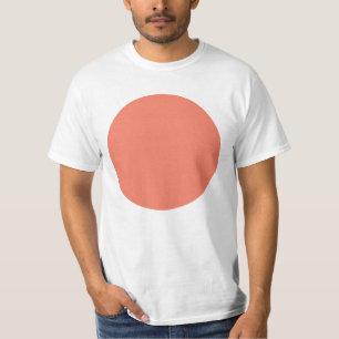 Spring Summer Color Peach Pink T-Shirt