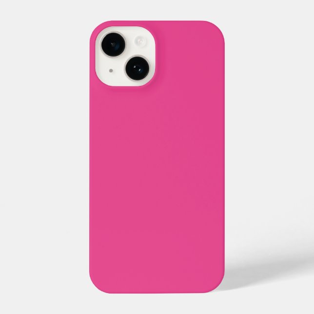 Spring Summer Colour Beetroot Purple iPhone Case (Back)