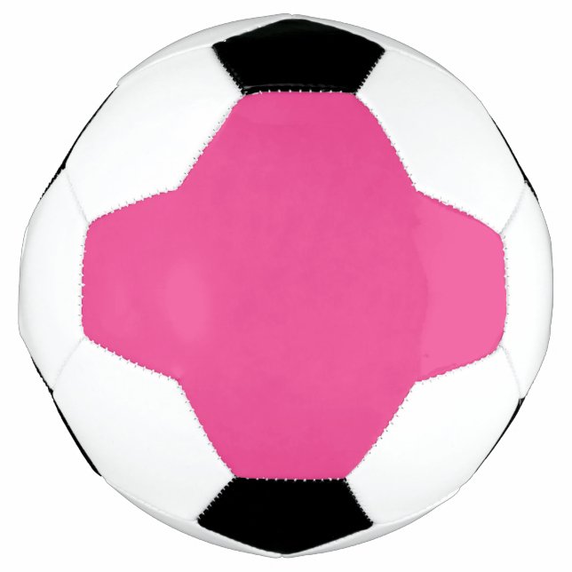 Spring Summer Colour Beetroot Purple Soccer Ball (Front)