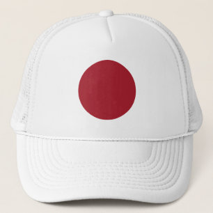 Spring Summer Colour Fiery Red Teddy Bear Trucker Hat