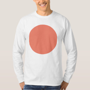 Spring Summer Colour Peach Pink T-Shirt