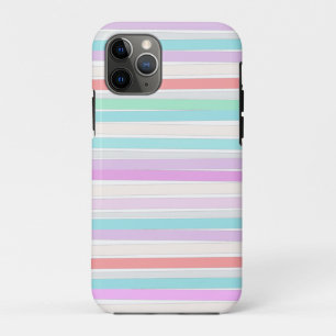 Spring summer colours in stripes Case-Mate iPhone case