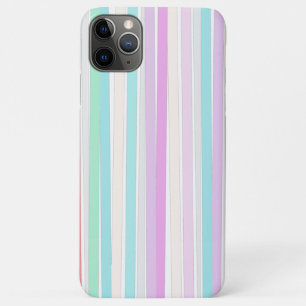 Spring summer colours in stripes Case-Mate iPhone case