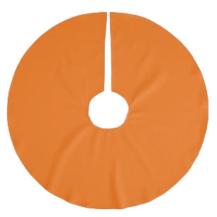Spring Summer Colours Tangelo Brushed Polyester Tree Skirt