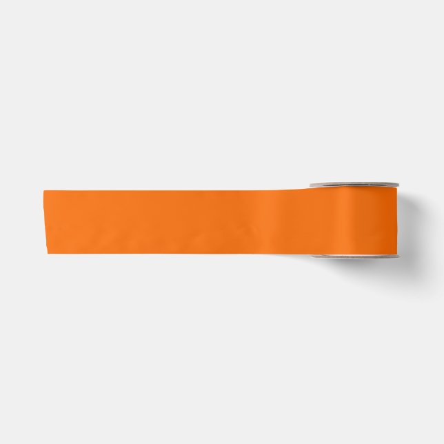 Spring Summer Colours Tangelo Satin Ribbon (Front)