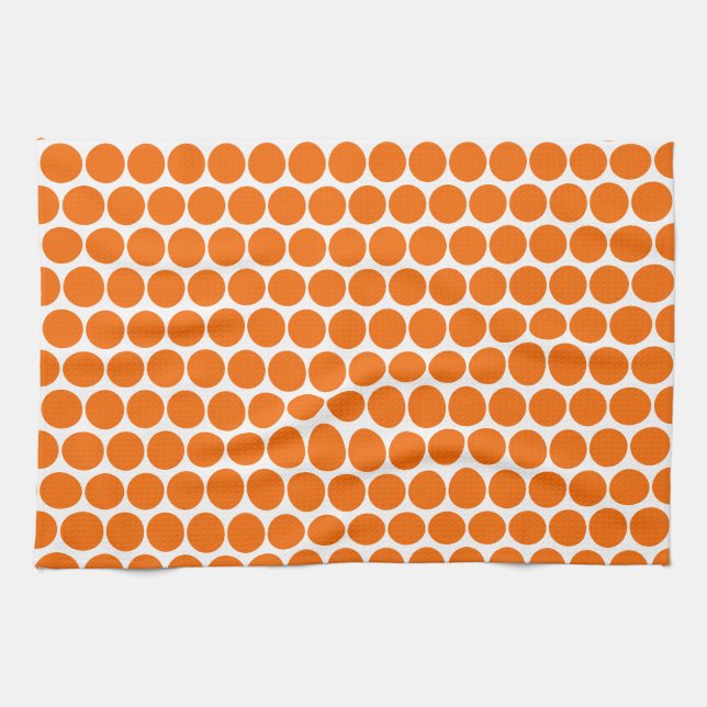 Spring Summer Colours Tangelo Tea Towel (Horizontal)