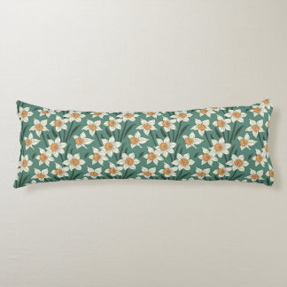 Spring Summer Daisies Floral Body Cushion