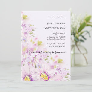 Spring Summer Floral Boho Garden Invitation