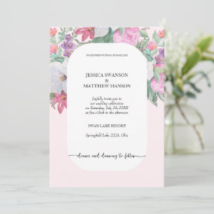 Spring Summer Floral Boho Garden Invitation