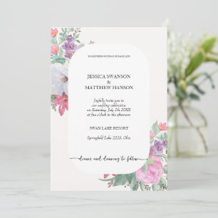 Spring Summer Floral Boho Garden Invitation