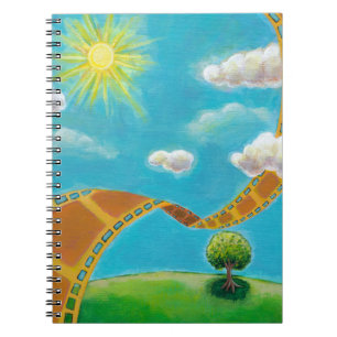 Spring summer movie fun film photographer art spiral notebook