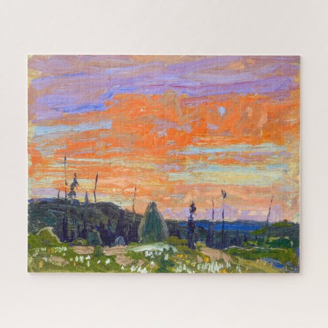 Spring Sunset, Algonquin Park | Tom Thomson | Jigsaw Puzzle (Horizontal)