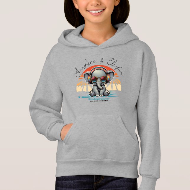 Spring Sunshine and Ele-fun Retro Beach Getaway (Front)