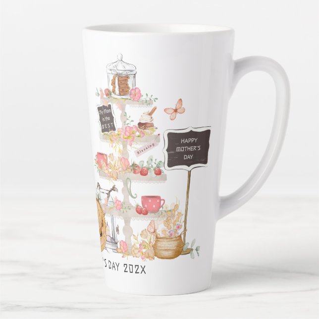 Spring Sweets Mother's Day Latte Mug (Right)