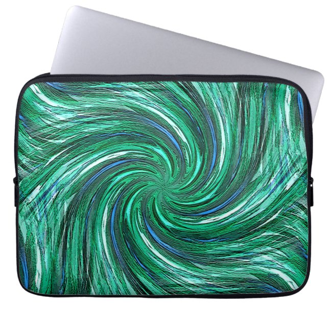 Spring Swirling.... Laptop Sleeve (Front)