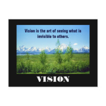 Spring Tetons VISION postcard