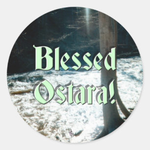 Spring Thaw Classic Round Sticker