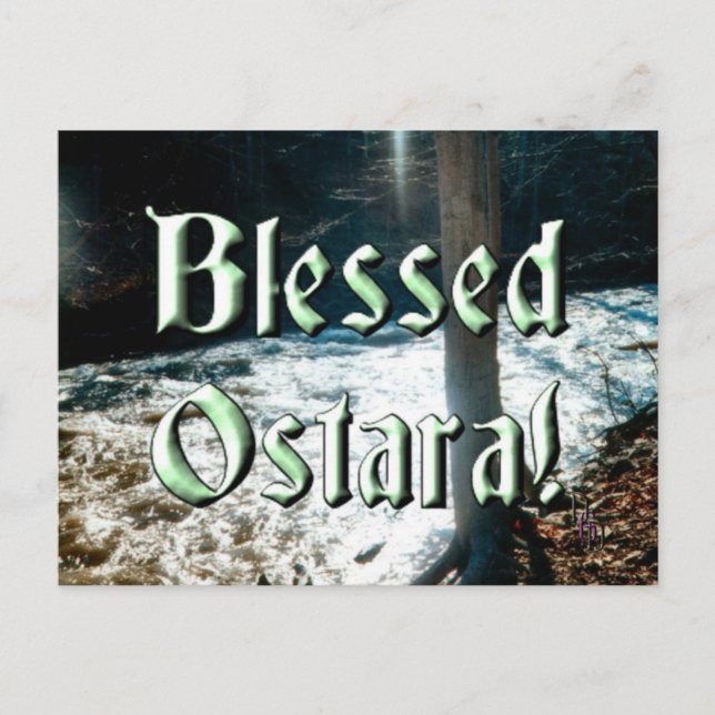 Spring Thaw Postcard (Front)