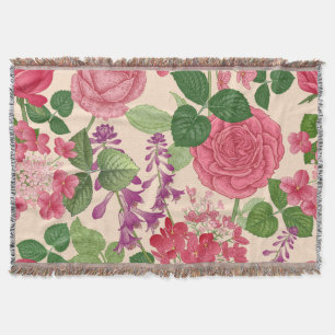 spring throw blanket